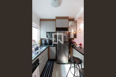 Sala/Cozinha/Área de Serviço  de apartamento à venda com 2 quartos, 50m² em Vila Ré, São Paulo