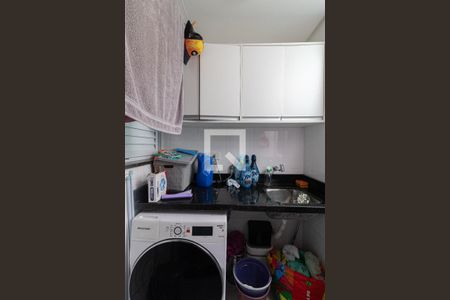 Sala/Cozinha/Área de Serviço  de apartamento à venda com 2 quartos, 50m² em Vila Ré, São Paulo