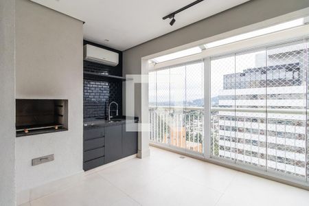 Varanda Gourmet de apartamento para alugar com 3 quartos, 150m² em Empresarial 18 do Forte, Barueri