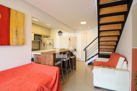 Sala  de apartamento para alugar com 2 quartos, 109m² em Vila Andrade, São Paulo