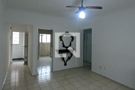 Sala de apartamento para alugar com 2 quartos, 90m² em Gonzaga, Santos