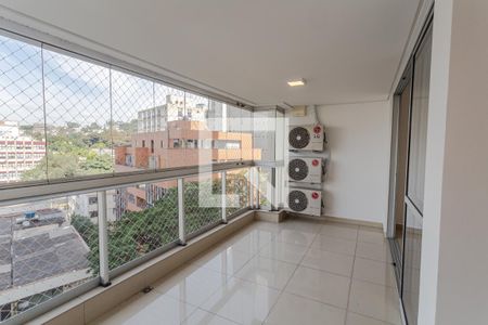 Varanda da Sala de apartamento para alugar com 4 quartos, 167m² em Santo Agostinho, Belo Horizonte