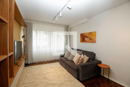 Sala de Estar e Jantar de apartamento para alugar com 3 quartos, 110m² em Cerqueira César, São Paulo