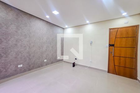 Sala e Cozinha de apartamento à venda com 2 quartos, 53m² em Parque das Nações, Santo André
