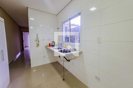 Sala e Cozinha de apartamento à venda com 2 quartos, 53m² em Parque das Nações, Santo André