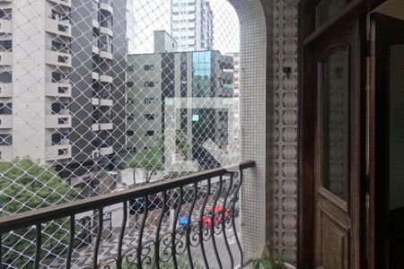 Varanda da Sala de apartamento para alugar com 3 quartos, 196m² em Aparecida, Santos