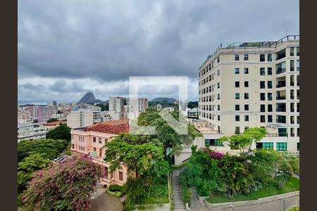 Sala - vista livre para o pão de açúcar de apartamento para alugar com 2 quartos, 100m² em Laranjeiras, Rio de Janeiro