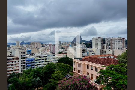 Quarto - vista livre para o pai de açúcar de apartamento para alugar com 2 quartos, 100m² em Laranjeiras, Rio de Janeiro