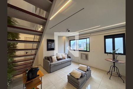 Sala de apartamento para alugar com 2 quartos, 100m² em Laranjeiras, Rio de Janeiro