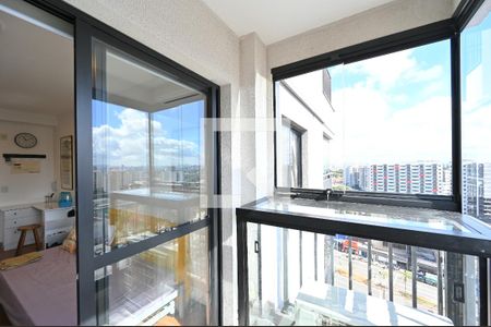 Varanda de apartamento para alugar com 1 quarto, 33m² em Mirandópolis, São Paulo
