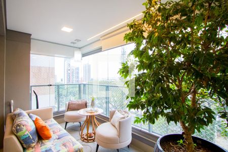Varanda gourmet de apartamento para alugar com 4 quartos, 153m² em Jardim, Santo André