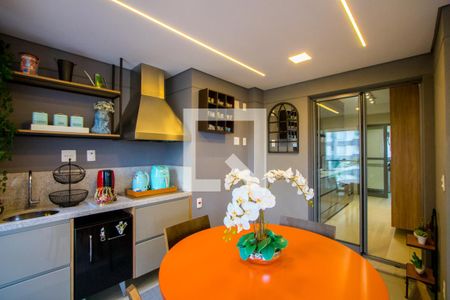 Varanda gourmet de apartamento para alugar com 4 quartos, 153m² em Jardim, Santo André