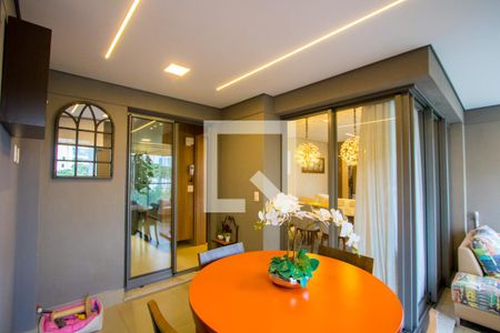 Varanda gourmet de apartamento para alugar com 4 quartos, 153m² em Jardim, Santo André