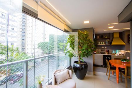 Varanda gourmet de apartamento para alugar com 4 quartos, 153m² em Jardim, Santo André