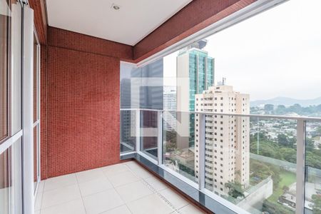Varanda de apartamento para alugar com 1 quarto, 55m² em Alphaville, Barueri