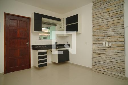 Sala/Cozinha de kitnet/studio para alugar com 1 quarto, 33m² em Engenho do Mato, Niterói
