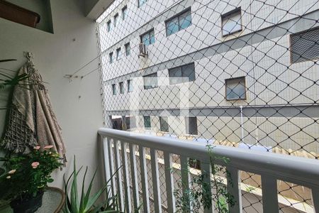 Varanda da Sala/cozinha de apartamento para alugar com 2 quartos, 84m² em Parque Enseada, Guarujá