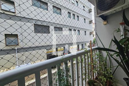 Varanda da Sala/cozinha de apartamento para alugar com 2 quartos, 84m² em Parque Enseada, Guarujá