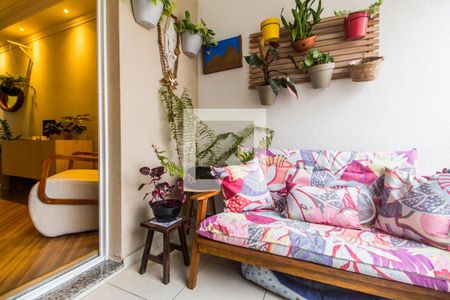 Varanda gourmet de apartamento à venda com 2 quartos, 85m² em Jardim Tupanci, Barueri