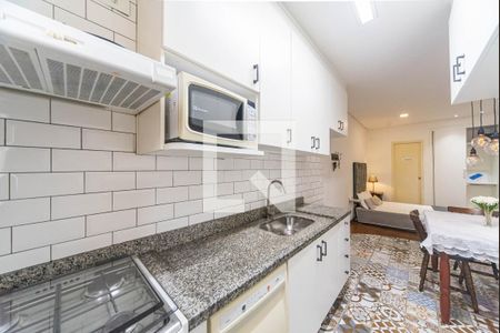 Cozinha de kitnet/studio à venda com 1 quarto, 33m² em Rudge Ramos, São Bernardo do Campo