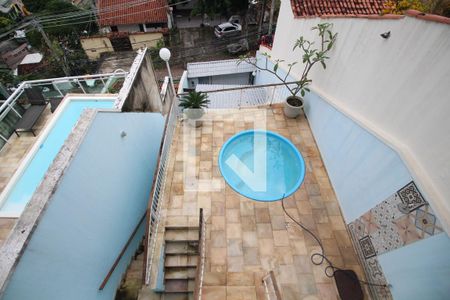 Sala - Vista de casa à venda com 4 quartos, 125m² em Freguesia (jacarepaguá), Rio de Janeiro