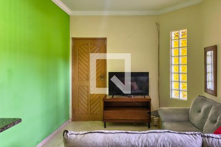 Sala de casa para alugar com 3 quartos, 125m² em Vila Caiçara, Praia Grande