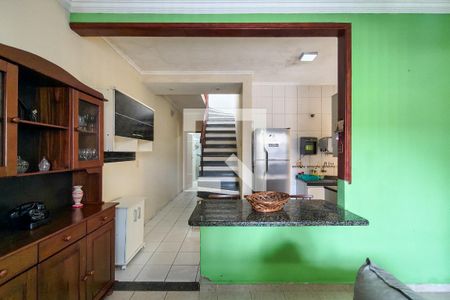 Cozinha  de casa para alugar com 3 quartos, 125m² em Vila Caiçara, Praia Grande