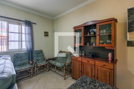 Sala de casa para alugar com 3 quartos, 125m² em Vila Caiçara, Praia Grande