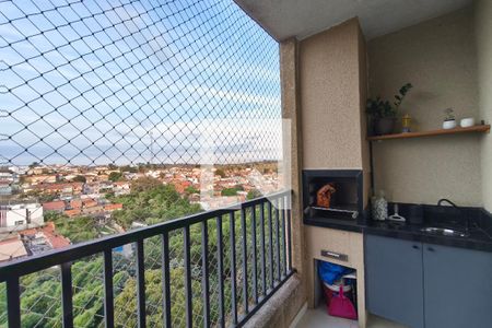 Varanda da Sala de apartamento à venda com 2 quartos, 61m² em Parque Fazendinha, Campinas