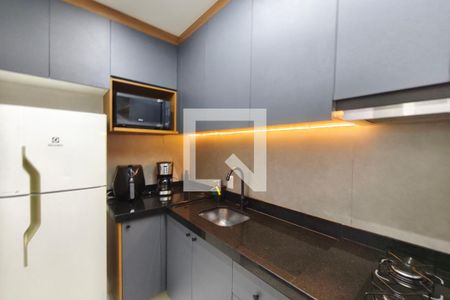 Cozinha de apartamento à venda com 2 quartos, 61m² em Parque Fazendinha, Campinas