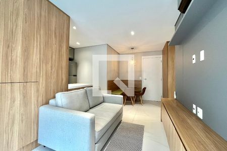 Sala de apartamento à venda com 1 quarto, 42m² em Vila Mascote, São Paulo