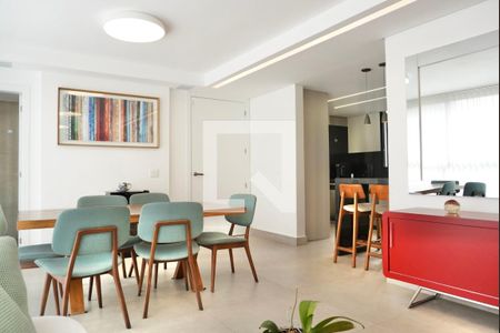 Sala  de apartamento à venda com 4 quartos, 143m² em Santo Agostinho, Belo Horizonte