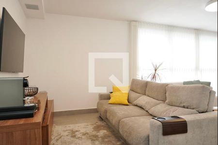 Sala  de apartamento à venda com 4 quartos, 143m² em Santo Agostinho, Belo Horizonte
