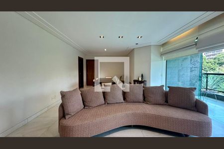 Sala  de apartamento à venda com 4 quartos, 181m² em Funcionários, Belo Horizonte