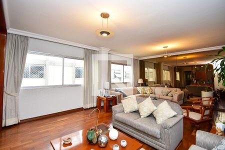 Sala de estar de apartamento à venda com 4 quartos, 224m² em Jardim America, São Paulo