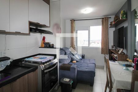 Sala/Cozinha de apartamento à venda com 2 quartos, 32m² em Parque Munhoz, São Paulo