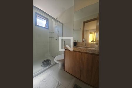 Banheiro da Suíte de apartamento para alugar com 1 quarto, 37m² em Barra, Salvador