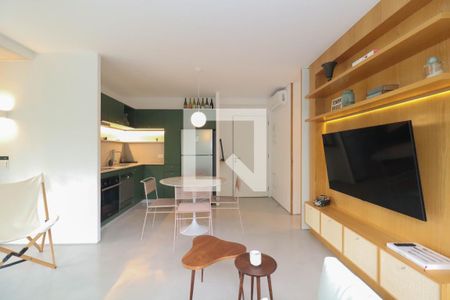 Sala/Cozinha de apartamento à venda com 1 quarto, 62m² em Sumarezinho, São Paulo