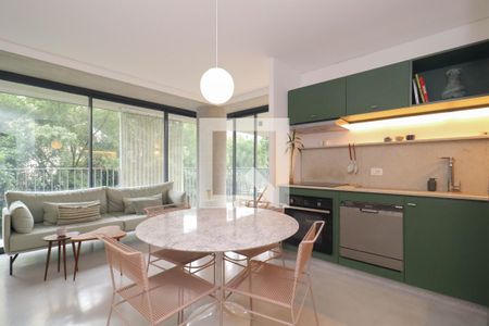 Sala/Cozinha de apartamento à venda com 1 quarto, 62m² em Sumarezinho, São Paulo