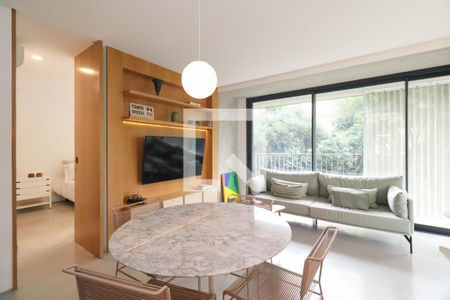 Sala/Cozinha de apartamento à venda com 1 quarto, 62m² em Sumarezinho, São Paulo