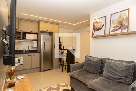 Sala de apartamento à venda com 2 quartos, 44m² em Bela Vista, São Paulo