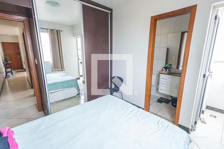 quarto 1 / suite e varanda de apartamento à venda com 2 quartos, 67m² em Castelo, Belo Horizonte