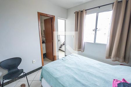 quarto 1 / suite e varanda de apartamento à venda com 2 quartos, 67m² em Castelo, Belo Horizonte