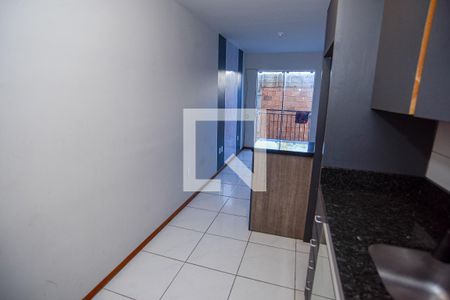 Cozinha de apartamento para alugar com 2 quartos, 40m² em Jardim Algarve, Viamão