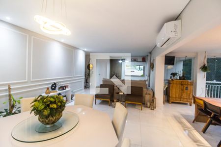 Sala  de apartamento à venda com 3 quartos, 158m² em Centro Empresarial Tamboré, Santana de Parnaíba
