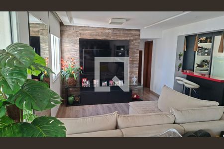 Sala de apartamento para alugar com 2 quartos, 107m² em Vila Lusitania, São Bernardo do Campo