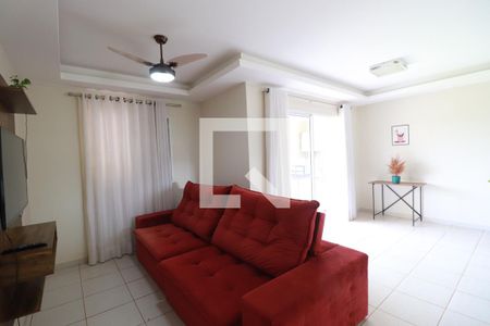 Sala de apartamento para alugar com 2 quartos, 81m² em Vila do Golfe, Ribeirão Preto