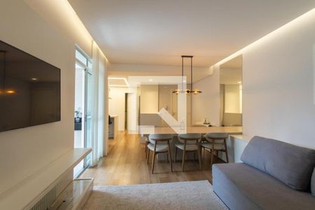 Sala de apartamento para alugar com 3 quartos, 98m² em Alto da Glória, Curitiba