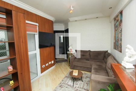 Sala de apartamento para alugar com 2 quartos, 50m² em Vila Príncipe de Gales, Santo André