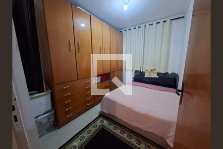 Quarto 1 de apartamento à venda com 2 quartos, 44m² em Vila Scarpelli, Santo André